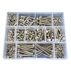 860 Piece M5 Bolt Nut Washer Stainless G316 Assortment Grab Kit32