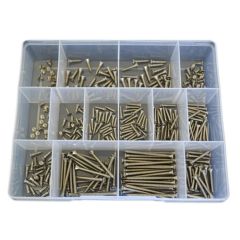 350 Piece 4g 6g Countersunk Self Tapper Screw Stainless G304 Assortment Grab Kit64
