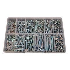 660 Piece M6 M8 Bolt Nut Washer Class 8.8 Zinc Assortment Grab Kit86