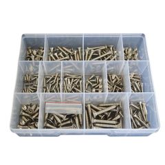 269 Piece 6g 8g 10g 14g Countersunk Post Torx Security Self Tapper Screw Stainless G304 Assortment Grab Kit90