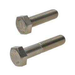 M6 x 1.00p Metric Coarse Stainless A4-70 G316 Hex Bolts DIN 931