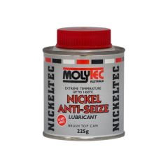 Nickel Anti-Seize Lubricant 225g Brush Top Tin Molytec M831