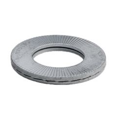 M4 x 9mm x 1.8mm Delta Protekt Zinc Flake Nord-Lock® Large OD Wedge Washers