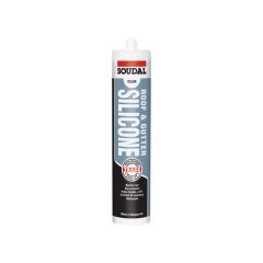 Translucent / Clear Roof & Gutter Silicone Soudal 300ml Cartridge 127779