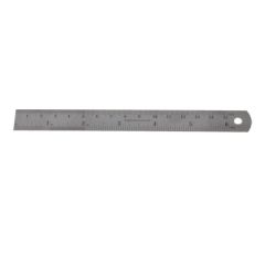 150mm (6") BNA Metric / Imperial Stainless Steel Ruler
