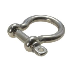 5mm x 20mm Stainless A4-70 G316 Bow Dee Shackles