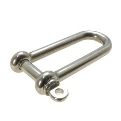 4mm x 32mm Stainless A4-70 G316 Long Dee Shackles