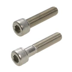 M3 x 0.50p Metric Coarse Stainless A4-70 G316 Socket (2.5mm Key) Head Cap Screws DIN 912