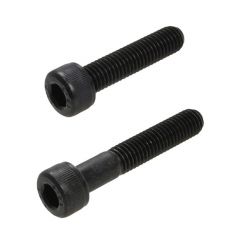 M2 x 0.40p Metric Coarse Plain Black Uncoated Class 12.9 Socket (1.5mm Key) Head Cap Screws DIN 912 / ISO 4762