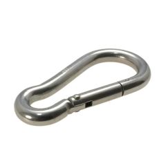 4mm x 40mm Stainless A4-70 G316 Spring Hook
