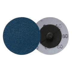 50mm x 36 Grit Ultra Coarse Quick Change Roloc Disc Blue Klingspor QRC411 295306