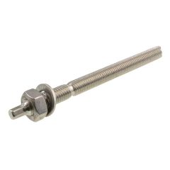 M8 x 110mm Stainless A4-70 G316 Chisel Point Chemical Anchor Stud Bolt