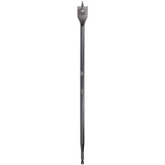 26mm (1-1/8") x 400mm HSS TurboBORE Long Spade Bit Alpha TS08L-26