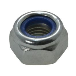 METRIC M10 X 1.25P NYLOC NUTS FINE PITCH 'T' TYPE TRACK ROD END QTY 50 