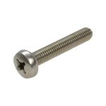 M3 x 0.50p Metric Coarse Stainless A2-70 G304 Pan Phillips (PH1) Machine Screws DIN 7985